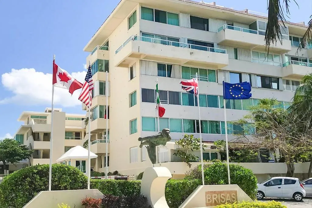 Lägenhet Brisas Shores Penthouse Ocean View Terrace Cancun Hotel Zone