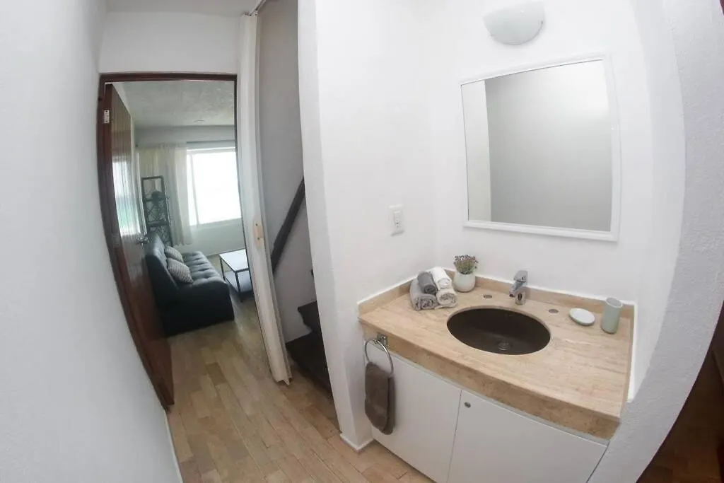 Brisas Shores Penthouse Ocean View Terrace Cancun Hotel Zone Mexiko