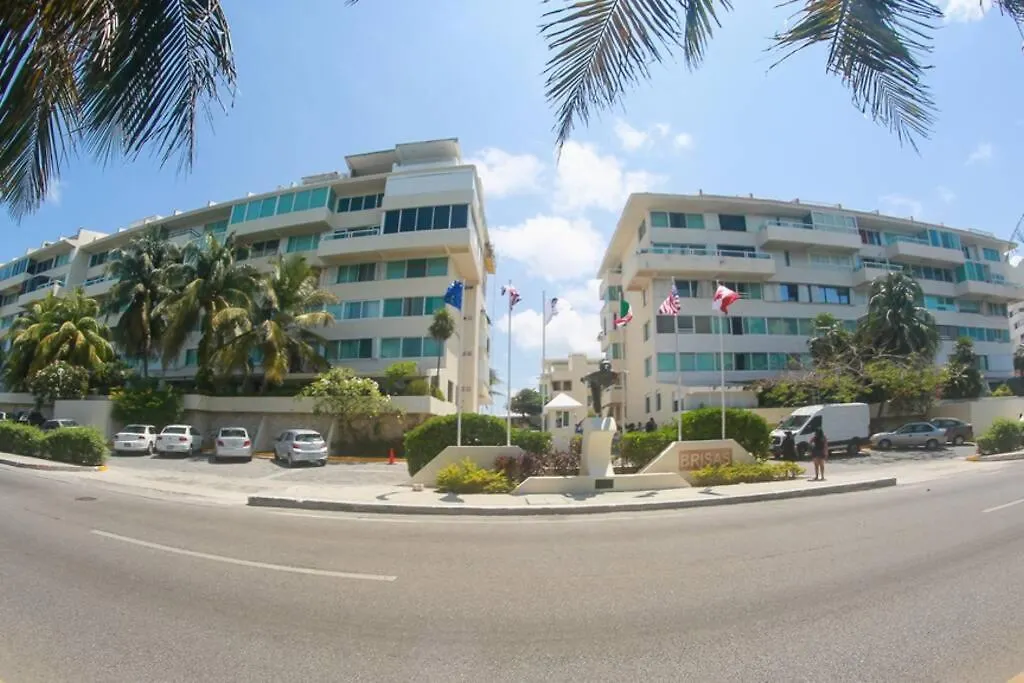 Brisas Shores Penthouse Ocean View Terrace Cancun Hotel Zone