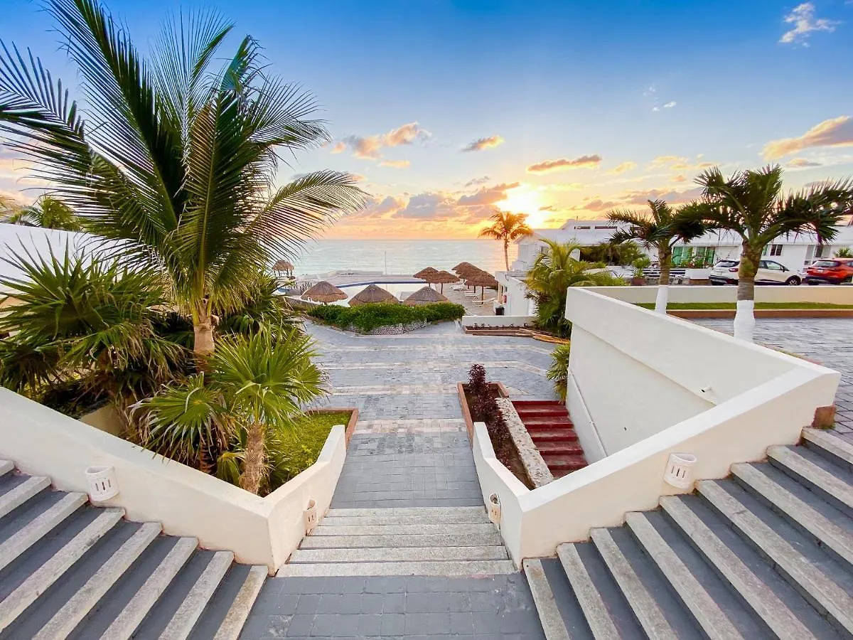 Brisas Shores Penthouse Ocean View Terrace Cancun Hotel Zone Apartamento