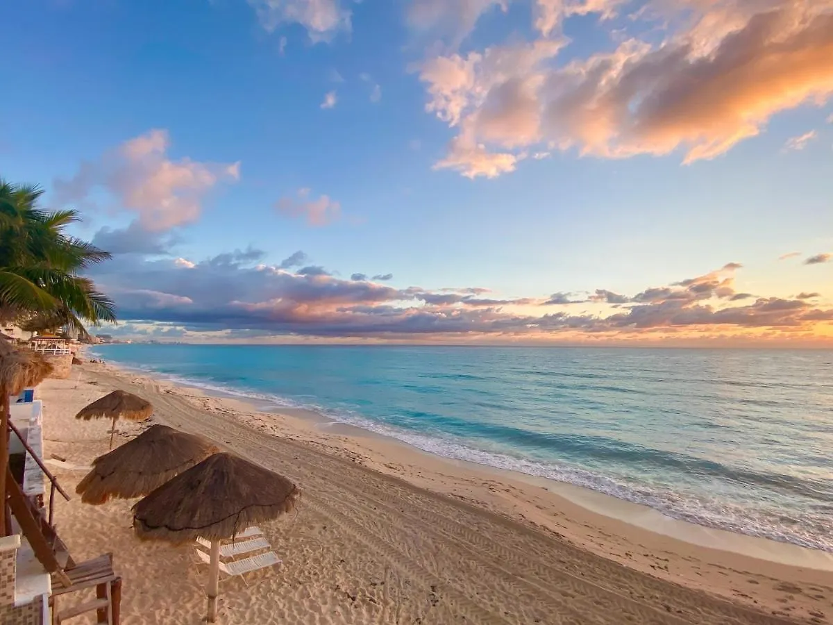 Brisas Shores Penthouse Ocean View Terrace Cancun Hotel Zone